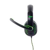 Esperanza EGH330G Head-band Black Green
