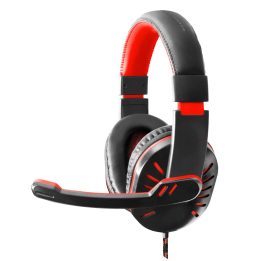 Esperanza EGH330R Head-band Black Red