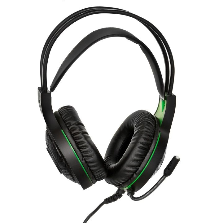 Esperanza EGH430 Headphones with microphone Headband Black Green