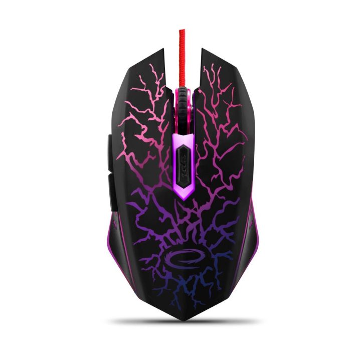 Esperanza EGM211R mouse Right-hand USB Type-A Optical 2400 DPI