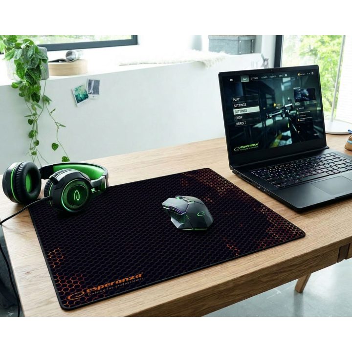Esperanza EGP101R mouse pad Gaming mouse pad Black
