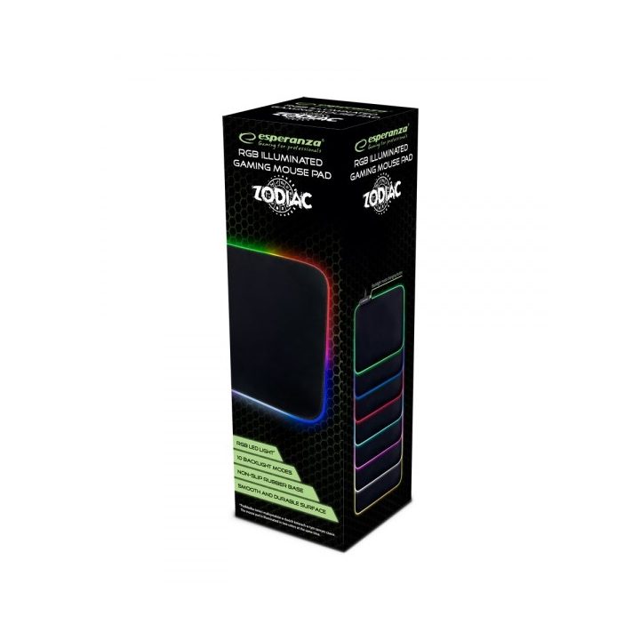 Esperanza EGP105 mouse pad Gaming mouse pad Black