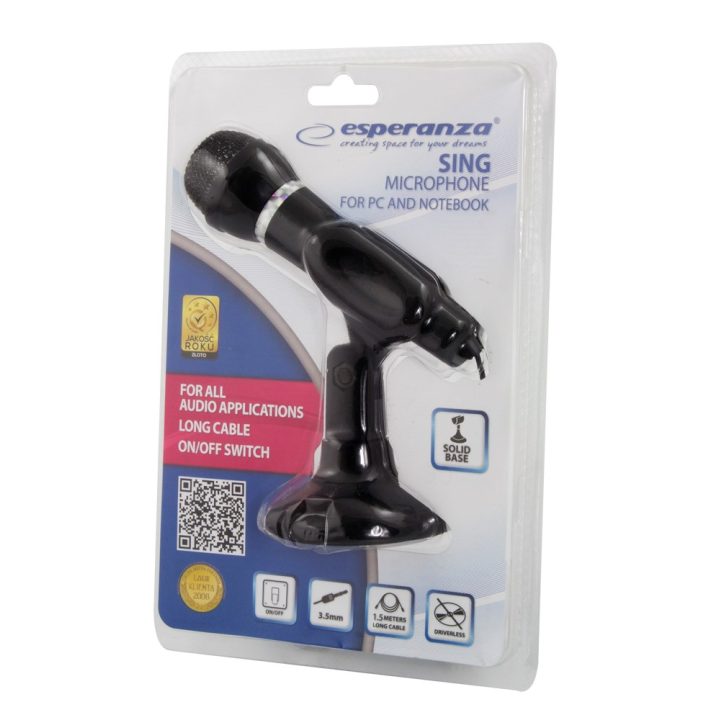 Esperanza EH180 microphone Table microphone Black