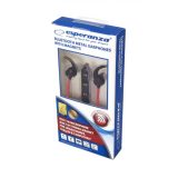 Esperanza EH186K headphones/headset Wireless In-ear Sports Bluetooth Black Red