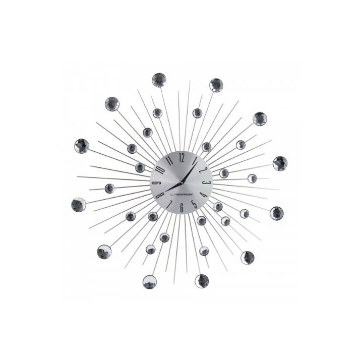Esperanza EHC002 wall clock Mechanical wall clock Round Stainless steel
