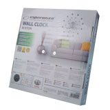 Esperanza EHC002 wall clock Mechanical wall clock Round Stainless steel