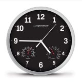 Esperanza EHC016K Mechanical wall clock Round Black