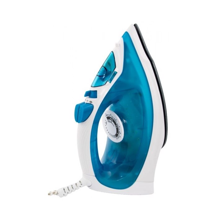 Esperanza EHI002 iron Steam iron Ceramic soleplate Blue White 2200 W