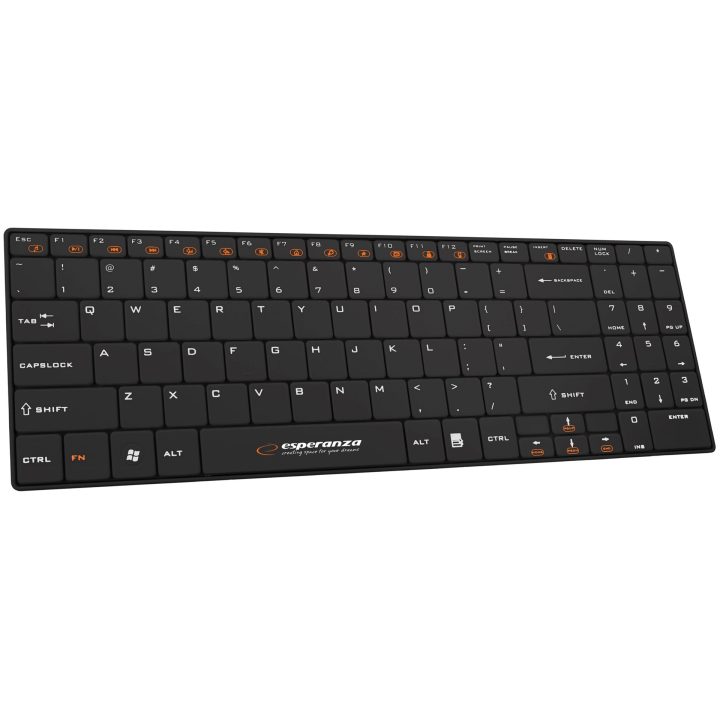 Esperanza EK122K keyboard RF Wireless QWERTY Black