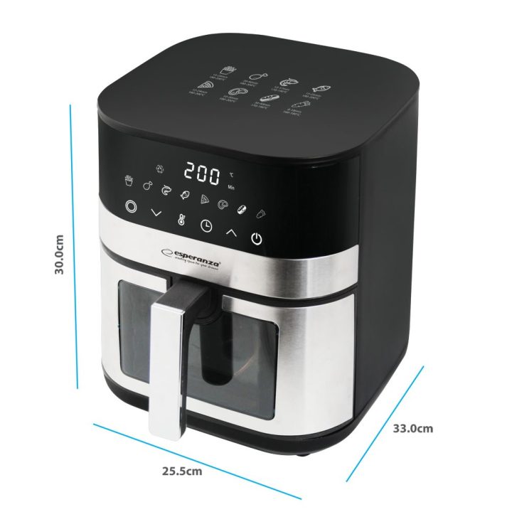 Esperanza EKA003 Non-fat fryer 5L 1400W Inox