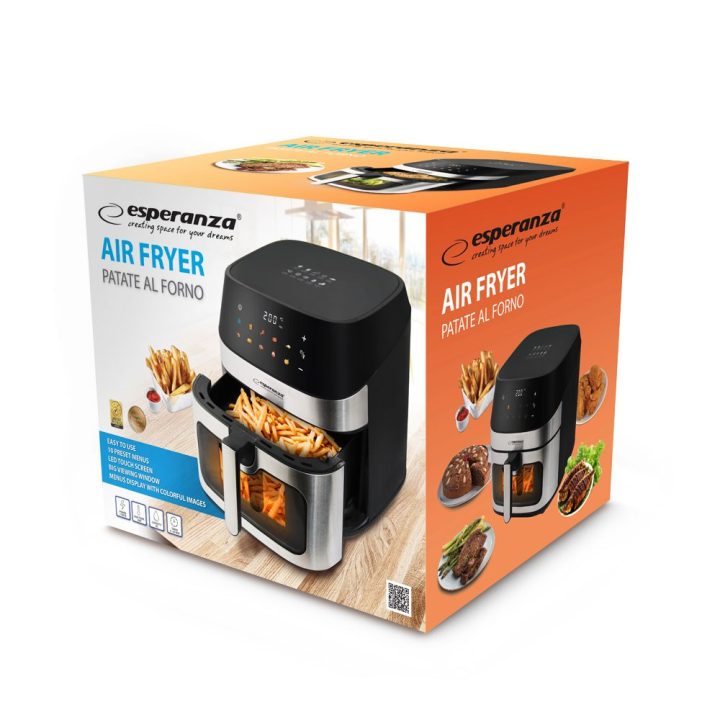 Esperanza EKA005 Non-fat fryer 8L 1600W Inox