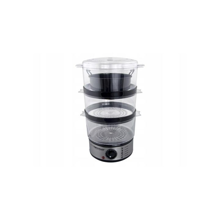 Esperanza EKG009 Steam cooker 3 stainless steel basket (s) 400 W 7.5L