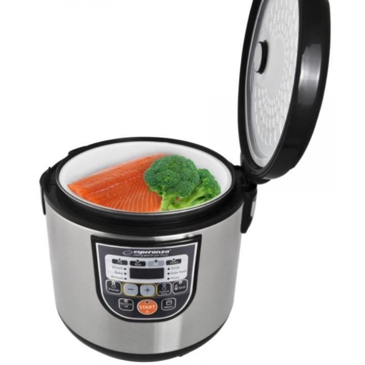 Esperanza EKG011 multi cooker 5 L 860 W Black Stainless steel