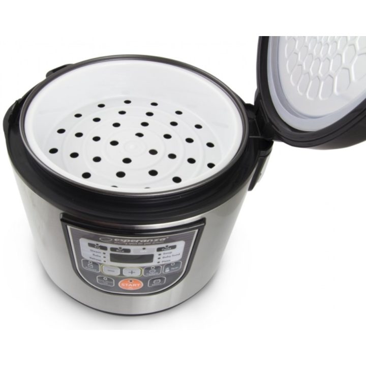 Esperanza EKG011 multi cooker 5 L 860 W Black Stainless steel
