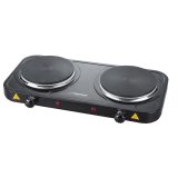 Esperanza EKH010K Electric cooker top 2 heating fields black