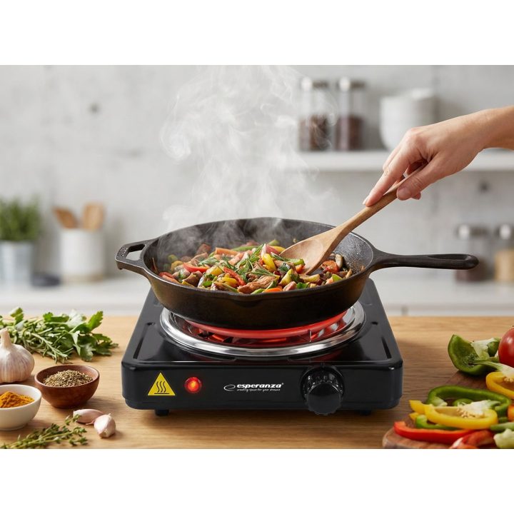 Esperanza EKH012K Black electric stove