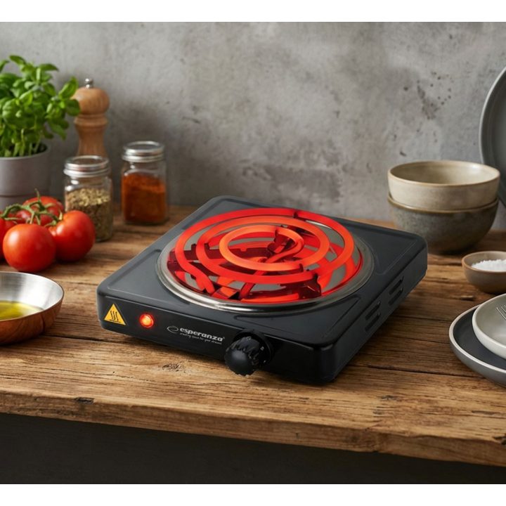 Esperanza EKH012K Black electric stove