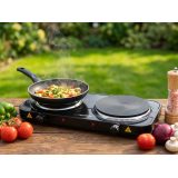 Esperanza EKH014K Electric Stove 2 zone (s) Black