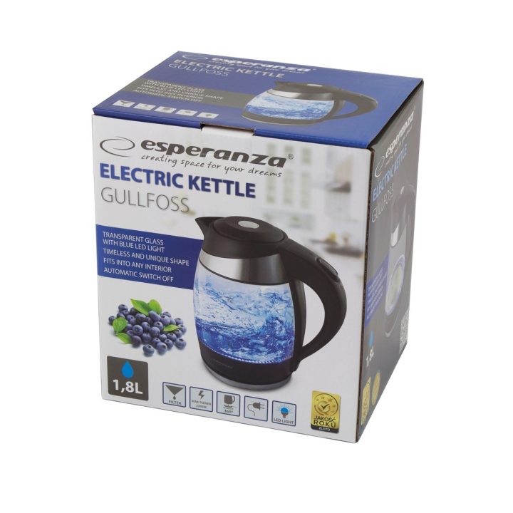 Esperanza EKK009 electric kettle 1.8 L Black Multicolor 2200 W