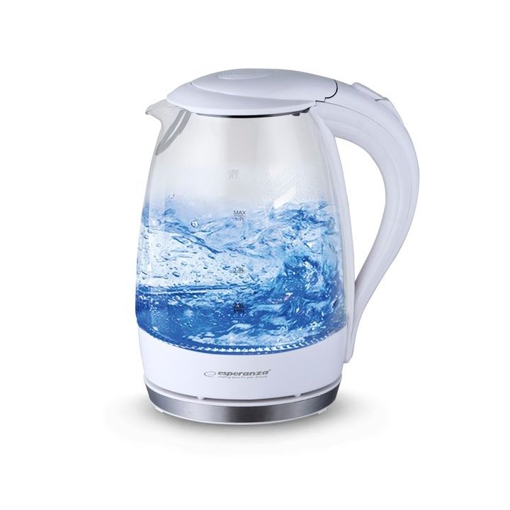 Esperanza EKK011W Electric kettle 1.7 L White Multicolor 2200 W
