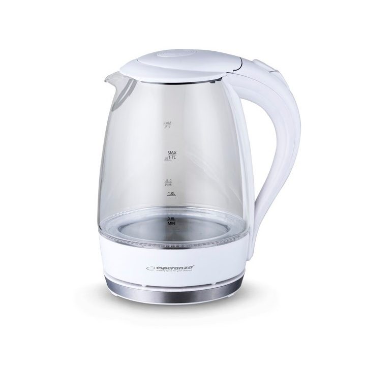 Esperanza EKK011W Electric kettle 1.7 L White Multicolor 2200 W