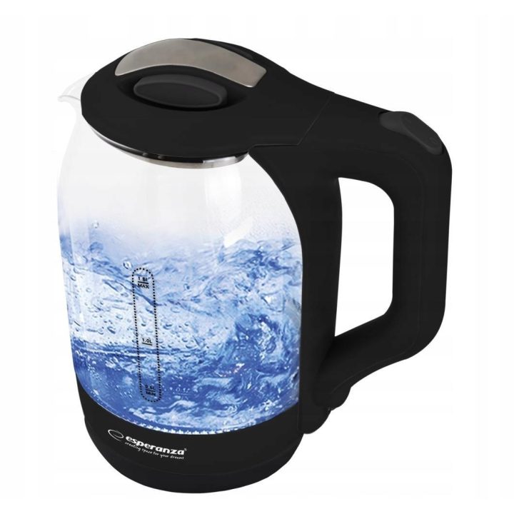 Esperanza EKK025K Electric kettle 1.7 L Black Multicolor 1500 W