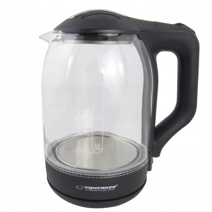 Esperanza EKK025K Electric kettle 1.7 L Black Multicolor 1500 W