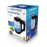 Esperanza EKK025K Electric kettle 1.7 L Black Multicolor 1500 W