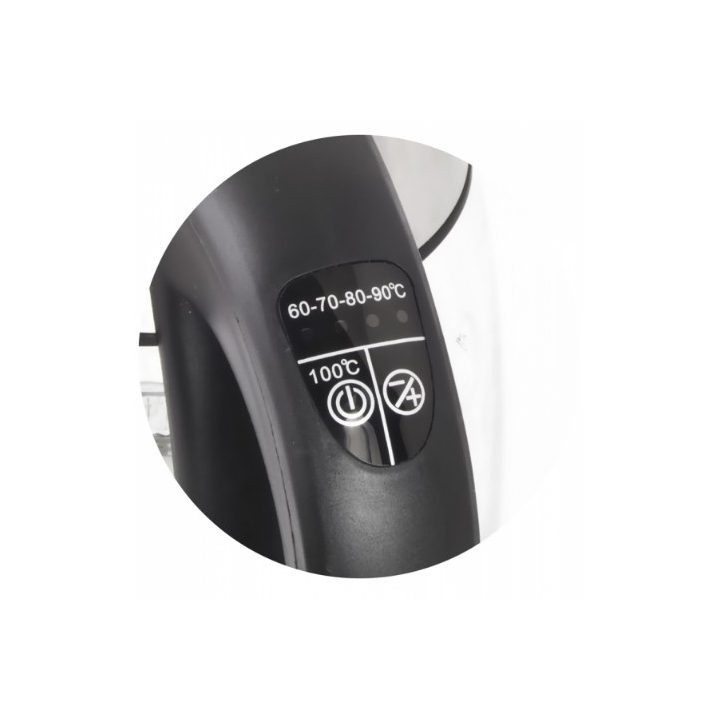 Esperanza EKK026 electric kettle 1.7 L 2200 W Black Transparent