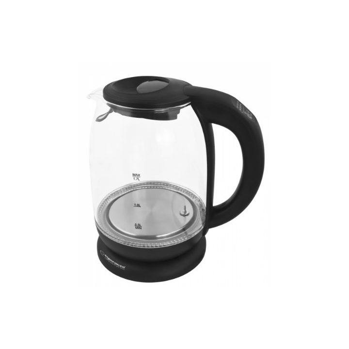 Esperanza EKK027 electric kettle 1.7 L 2200 W Black Transparent