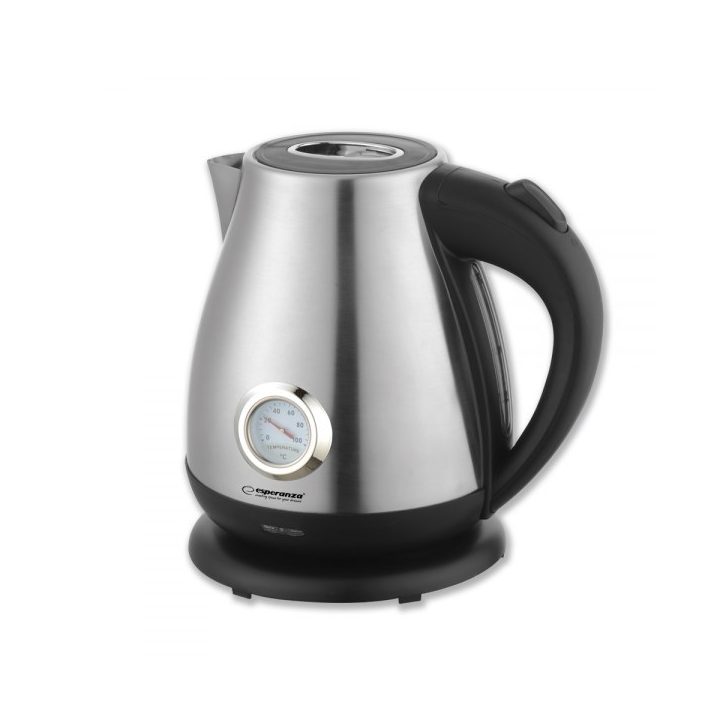 Esperanza EKK029 electric kettle 1.7 L 2200 W Black Steel