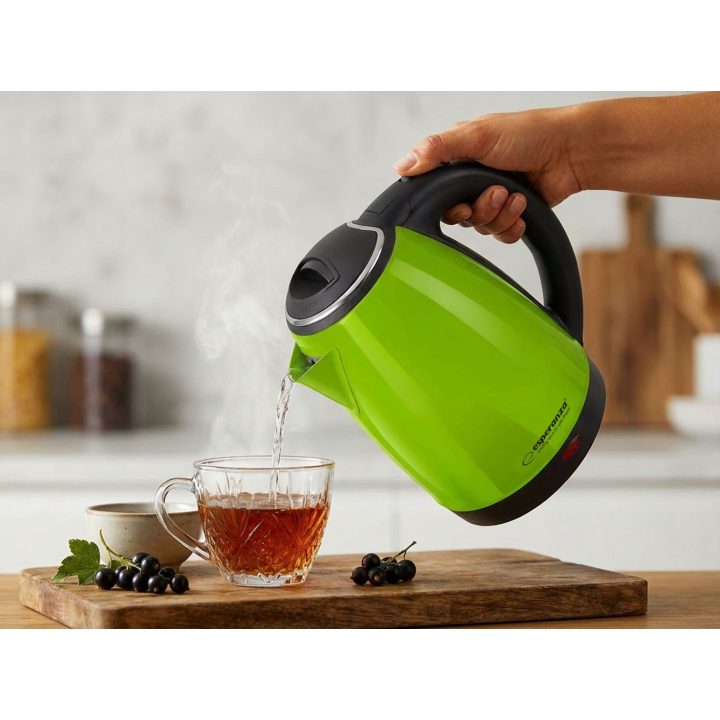 Esperanza EKK113G electric kettle 1.8 L 1800 W Black Green
