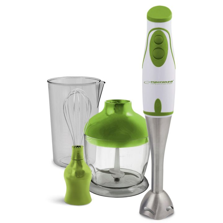 Esperanza EKM003G blender 0.75 L Immersion blender Green White 450 W