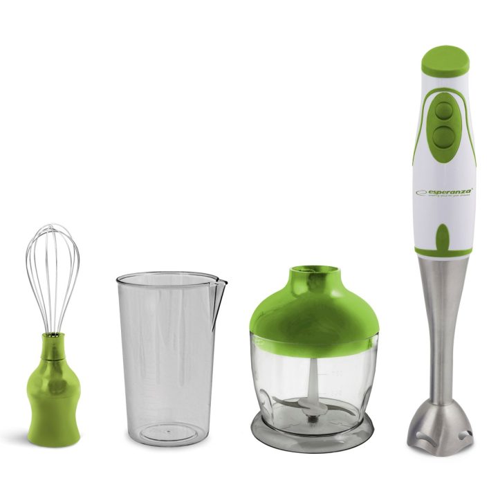 Esperanza EKM003G blender 0.75 L Immersion blender Green White 450 W