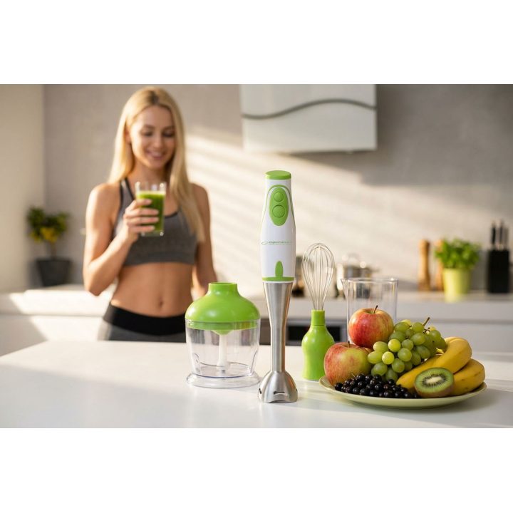 Esperanza EKM003G blender 0.75 L Immersion blender Green White 450 W