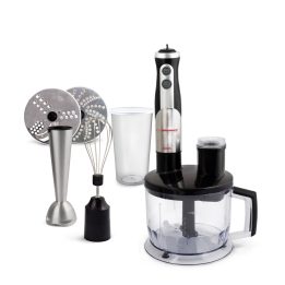 Esperanza EKM004 blender 0.6 L Immersion blender Black Silver Transparent 800 W