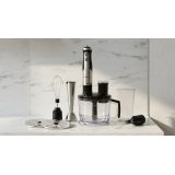 Esperanza EKM004 blender 0.6 L Immersion blender Black Silver Transparent 800 W