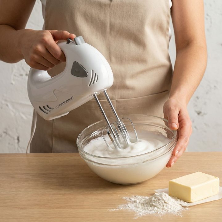 Esperanza EKM007WE mixer Hand mixer Gray White 150 W