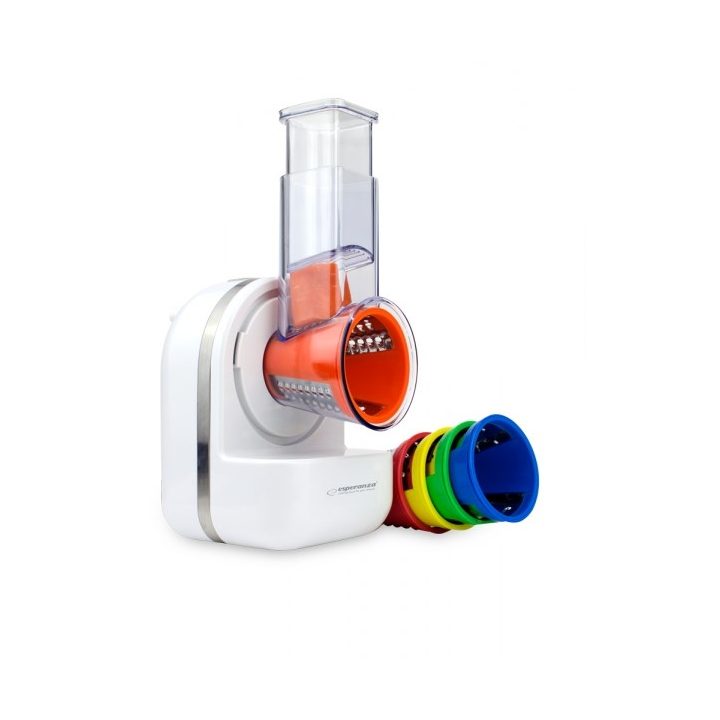 Esperanza EKM027 electric grater/spiralizer Plastic White