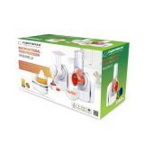 Esperanza EKM027 electric grater/spiralizer Plastic White