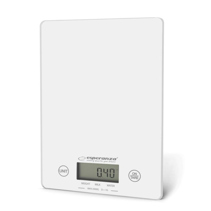 Esperanza EKS002W kitchen scale White Countertop Rectangle Electronic kitchen scale