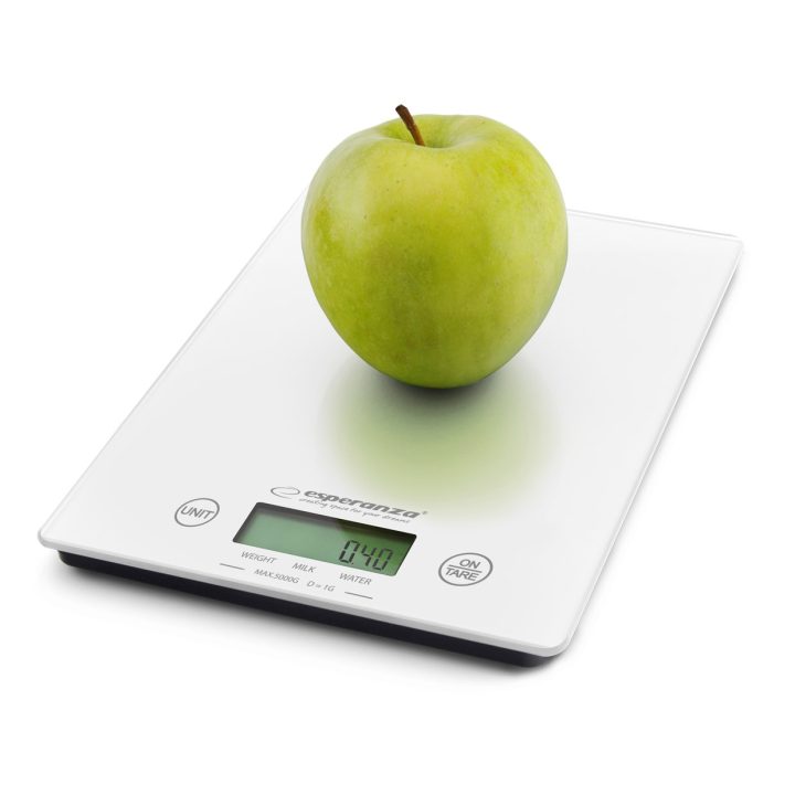 Esperanza EKS002W kitchen scale White Countertop Rectangle Electronic kitchen scale