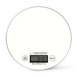 Esperanza EKS003W Electronic Kitchen Scale White Round