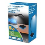 Esperanza ELD105K table lamp 3 W LED Black
