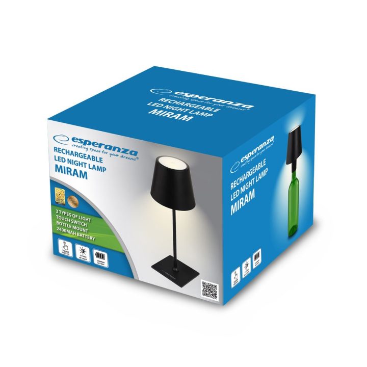 Esperanza ELD119K LED Desk Lamp Black