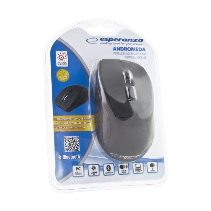 Esperanza EM123K mouse Right-hand Bluetooth 2400 DPI