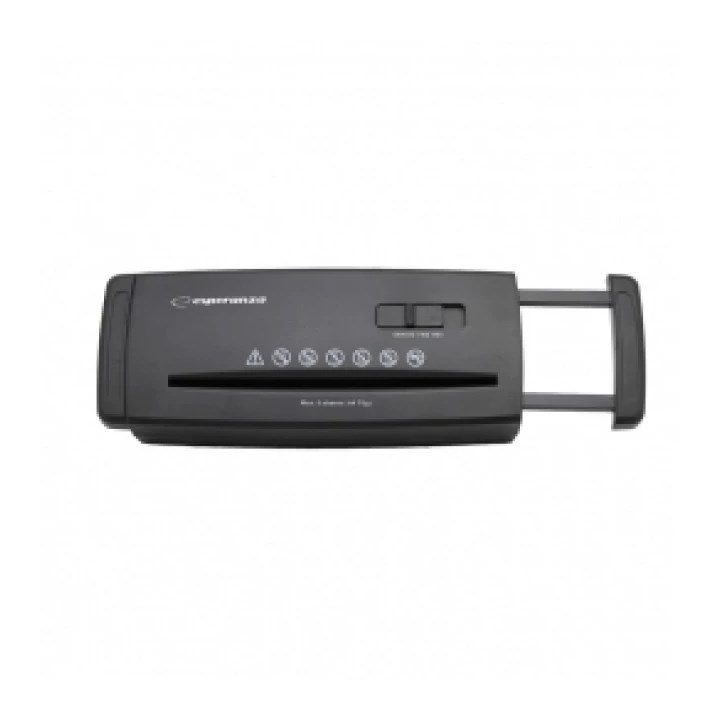 Esperanza EN104 paper shredder Strip shredding 22 cm Black