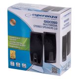 Esperanza EP110 loudspeaker 2-way Black Wired 6 W