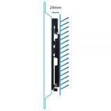 Esperanza ERW010 TV mount/stand 127 cm (50 ) Black