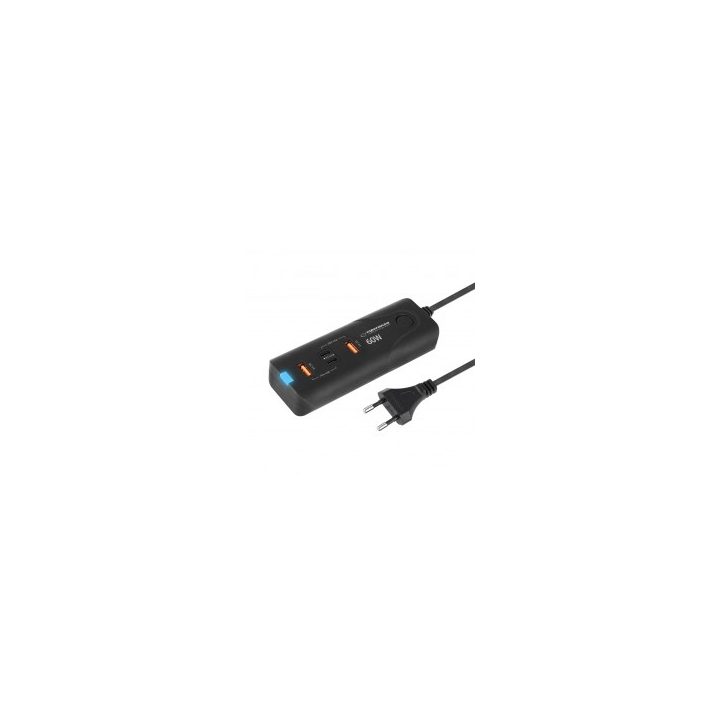 Esperanza EZC109 mobile device charger Universal Black AC Fast charging Indoor